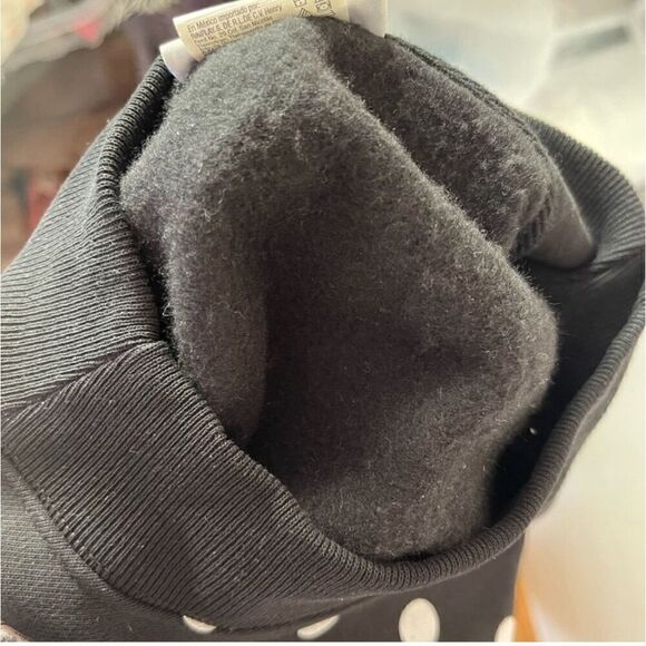 Champion Reverse Wave Sweatshirt Pullover size M Black and white polka dot - Picture 6 of 6